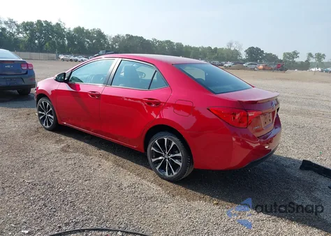 2017 Toyota Corolla Se from USA, damaged, VIN 2T1BURHE7HC948088